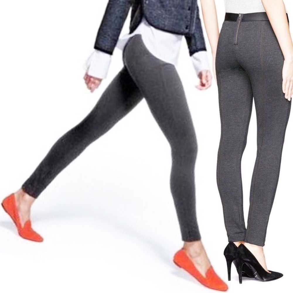 NWT JCrew Pixie Pant Legging Size 00 Charcoal